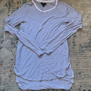 High low long sleeve